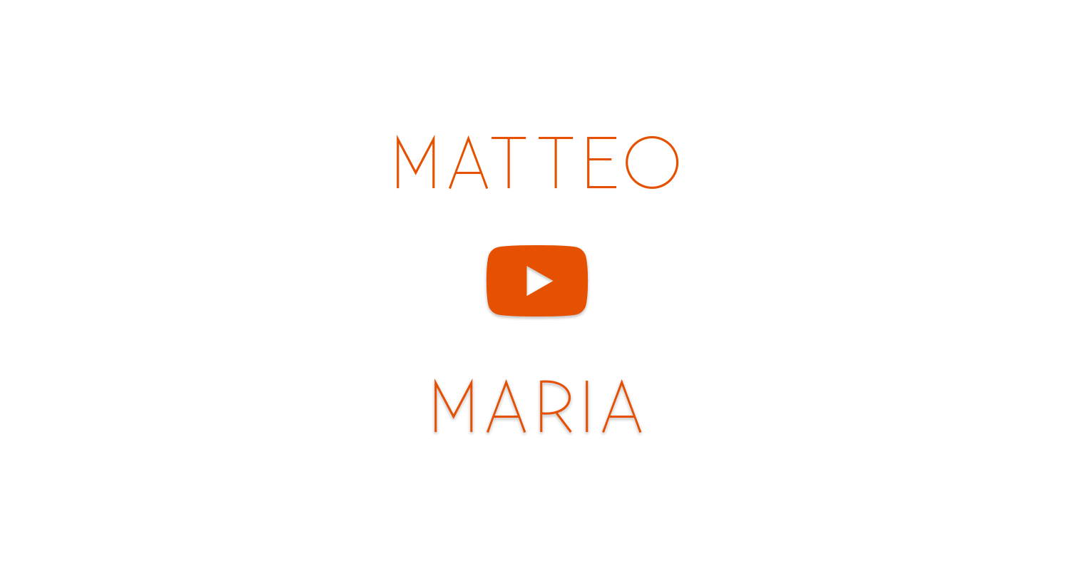 Video Matrimonio Maria e Matteo